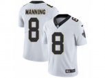 New Orleans Saints #8 Archie Manning Vapor Untouchable Limited White NFL Jersey