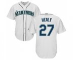 Seattle Mariners #27 Ryon Healy Replica White Home Cool Base Baseball Jersey