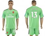 2017-18 Arsenal 13 OSPINA Green Goalkeeper Soccer Jersey