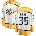 Nashville Predators #35 Pekka Rinne Fanatics Branded White Away Breakaway NHL Jersey
