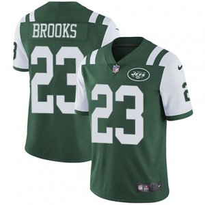 New York Jets #23 Terrence Brooks Green Team Color Vapor Untouchable Limited Player NFL Jersey