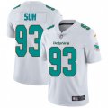 Miami Dolphins #93 Ndamukong Suh White Vapor Untouchable Limited Player NFL Jersey