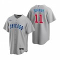 Chicago Cubs #11 Yu Darvish Gray Road Stitched Baseball Jersey