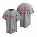Nike Philadelphia Phillies #22 Andrew McCutchen Gray Road Stitched Baseball Jersey
