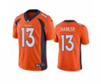 Denver Broncos #13 K.J. Hamler Orange Vapor Untouchable Limited Jersey