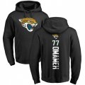 Jacksonville Jaguars #77 Patrick Omameh Black Backer Pullover Hoodie