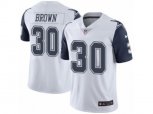 Dallas Cowboys #30 Anthony Brown Limited White Rush NFL Jersey