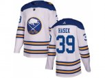 Adidas Buffalo Sabres #39 Dominik Hasek White Authentic 2018 Winter Classic Stitched NHL Jersey