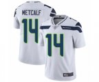 Seattle Seahawks #14 D.K. Metcalf White Vapor Untouchable Limited Player Football Jersey