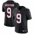 Atlanta Falcons #9 Garrett Grayson Black Alternate Vapor Untouchable Limited Player NFL Jersey