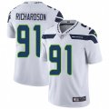 Seattle Seahawks #91 Sheldon Richardson White Vapor Untouchable Limited Player NFL Jersey