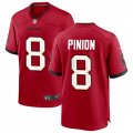 Tampa Bay Buccaneers #8 Bradley Pinion Nike Home Red Vapor Limited Jersey