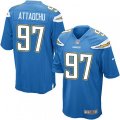 Los Angeles Chargers #97 Jeremiah Attaochu Game Electric Blue Alternate NFL Jersey