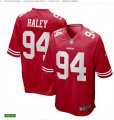 San Francisco 49ers Retired Player #97 Charles Haley Nike Scarlet Vapor Limited Player Jersey