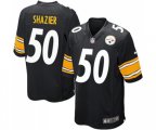 Pittsburgh Steelers #50 Ryan Shazier Game Black Team Color Football Jersey