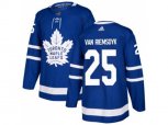 Toronto Maple Leafs #25 James Van Riemsdyk Blue Home Authentic Stitched NHL Jersey