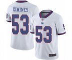 New York Giants #53 Oshane Ximines Limited White Rush Vapor Untouchable Football Jersey