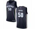 Memphis Grizzlies #50 Bryant Reeves Swingman Navy Blue Road NBA Jersey - Icon Edition
