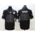Oakland Raiders #98 Maxx Crosby Black 60th Anniversary Vapor Untouchable Limited Jersey