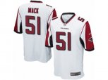 Atlanta Falcons #51 Alex Mack Game White NFL Jersey