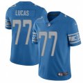 Detroit Lions #77 Cornelius Lucas Limited Light Blue Team Color Vapor Untouchable NFL Jersey