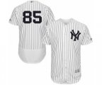 New York Yankees Luis Cessa White Home Flex Base Authentic Collection Baseball Player Jersey