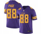 Minnesota Vikings #88 Alan Page Limited Purple Rush Vapor Untouchable Football Jersey