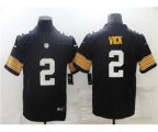 Pittsburgh Steelers #2 Michael Vick Black Limited Stitched Football Jersey