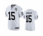 Las Vegas Raiders #15 Nelson Agholor White 2020 Inaugural Season Vapor Limited Jersey