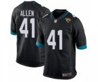 Jacksonville Jaguars #41 Josh Allen Game Black Team Color Football Jersey
