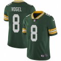 Green Bay Packers #8 Justin Vogel Green Team Color Vapor Untouchable Limited Player NFL Jersey