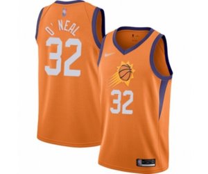 Phoenix Suns #32 Shaquille O\'Neal Swingman Orange Finished Basketball Jersey - Statement Edition