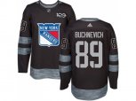 Adidas New York Rangers #89 Pavel Buchnevich Black 1917-2017 100th Anniversary Stitched NHL Jersey