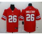 Buffalo Bills #26 Devin Singletary Red Vapor Untouchable Limited Stitched NFL Jersey