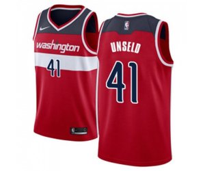 Washington Wizards #41 Wes Unseld Swingman Red Road NBA Jersey - Icon Edition