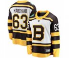 Boston Bruins #63 Brad Marchand White 2019 Winter Classic Fanatics Branded Breakaway NHL Jersey