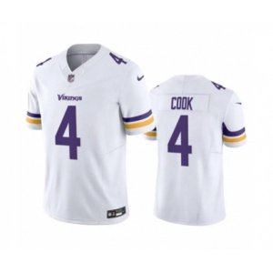 Minnesota Vikings #4 Dalvin Cook White 2023 F.U.S.E. Vapor Untouchable Stitched Jersey