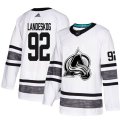Colorado Avalanche #92 Gabriel Landeskog White 2019 All-Star Game Parley Authentic Stitched NHL Jersey