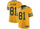 Green Bay Packers #81 Geronimo Allison Limited Gold Rush Vapor Untouchable NFL Jersey