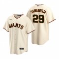 Nike San Francisco Giants #29 Jeff Samardzija Cream Home Stitched Baseball Jersey