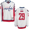 Washington Capitals #29 Christian Djoos Authentic White Away NHL Jersey
