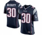New England Patriots #30 Jason McCourty Game Navy Blue Team Color Football Jersey