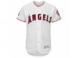 Los Angeles Angels of Anaheim Majestic Home Blank White Flex Base Authentic Collection Team Jersey