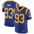 Los Angeles Rams #93 Ndamukong Suh Royal Blue Alternate Vapor Untouchable Limited Player NFL Jersey