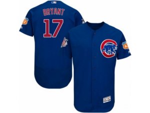 Chicago Cubs #17 Kris Bryant Royal Blue Flexbase Authentic Collection MLB Jersey