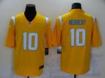 Los Angeles Chargers #10 Justin Herbert Nike 2021 Gold Inverted Legend Jersey