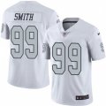 Oakland Raiders #99 Aldon Smith Limited White Rush Vapor Untouchable NFL Jersey