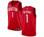 Houston Rockets #1 Tracy McGrady Red Swingman Jersey - Earned Edition