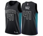 Charlotte Hornets #41 Glen Rice Swingman Black NBA Jersey - City Edition