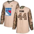 New York Rangers #44 Neal Pionk Camo Authentic Veterans Day Stitched NHL Jersey
